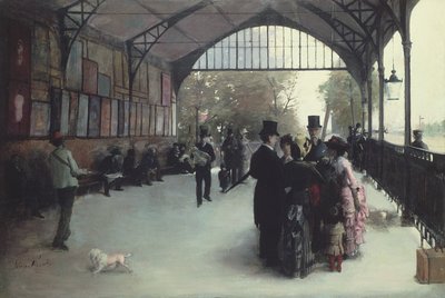 Der Bahnhof von Louis Picard